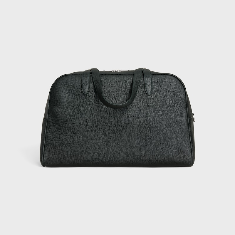 duffle bag in grained calfskin