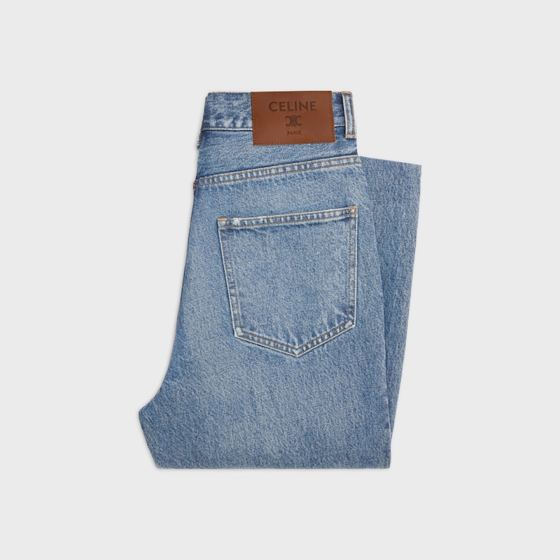 flare jeans 001 in cotton denim