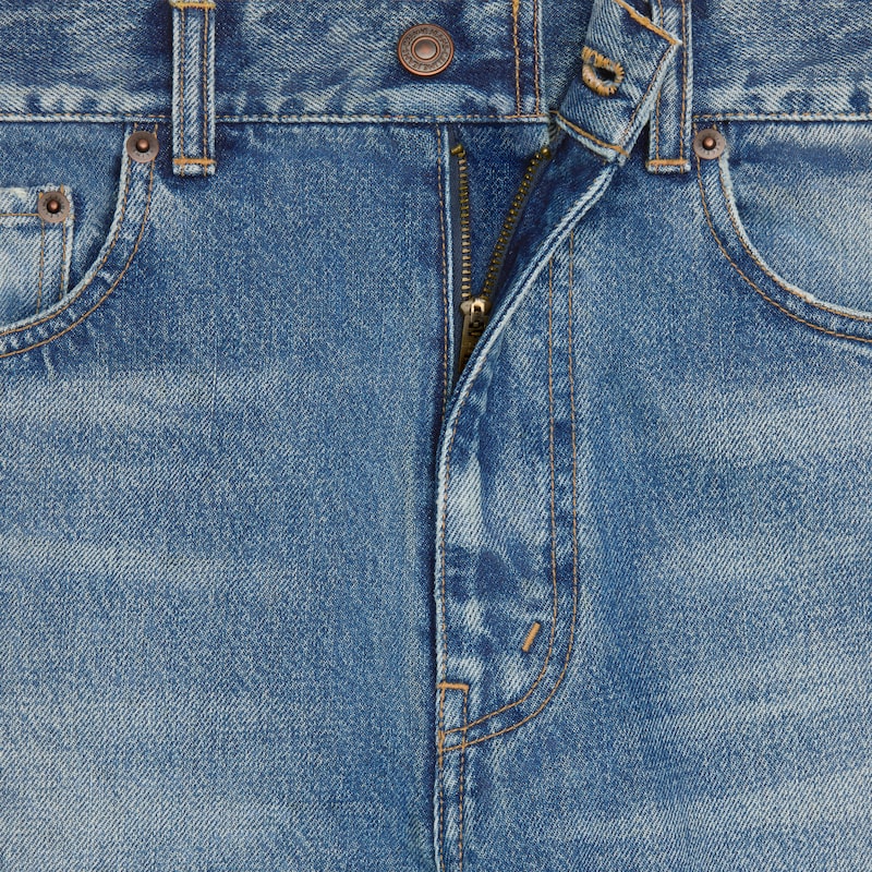 flare jeans 001 in cotton denim