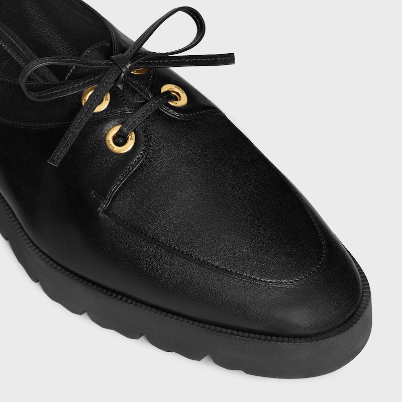 deck loafer in supple calfskin