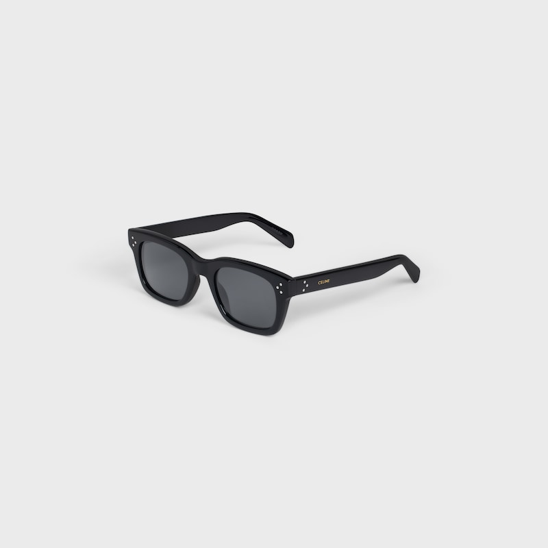 black frame 41 sunglasses in acetate