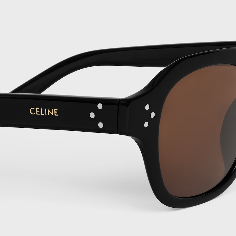 black frame 60 sunglasses in acetate
