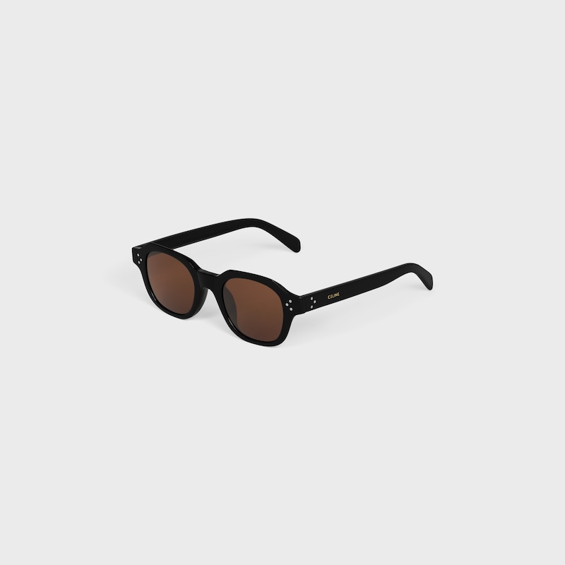 black frame 60 sunglasses in acetate