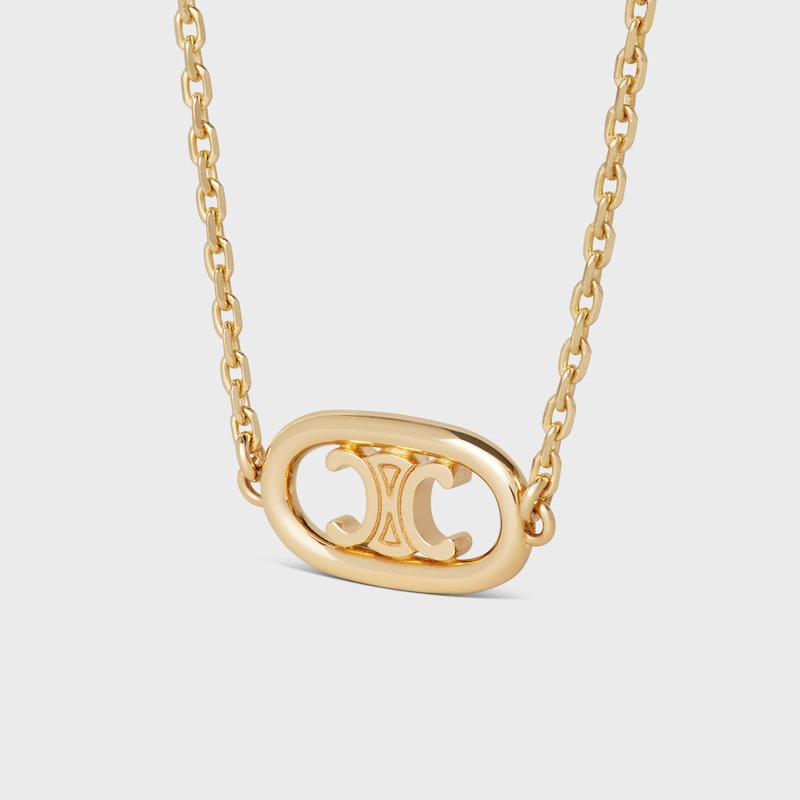 maillon triomphe bracelet in yellow gold