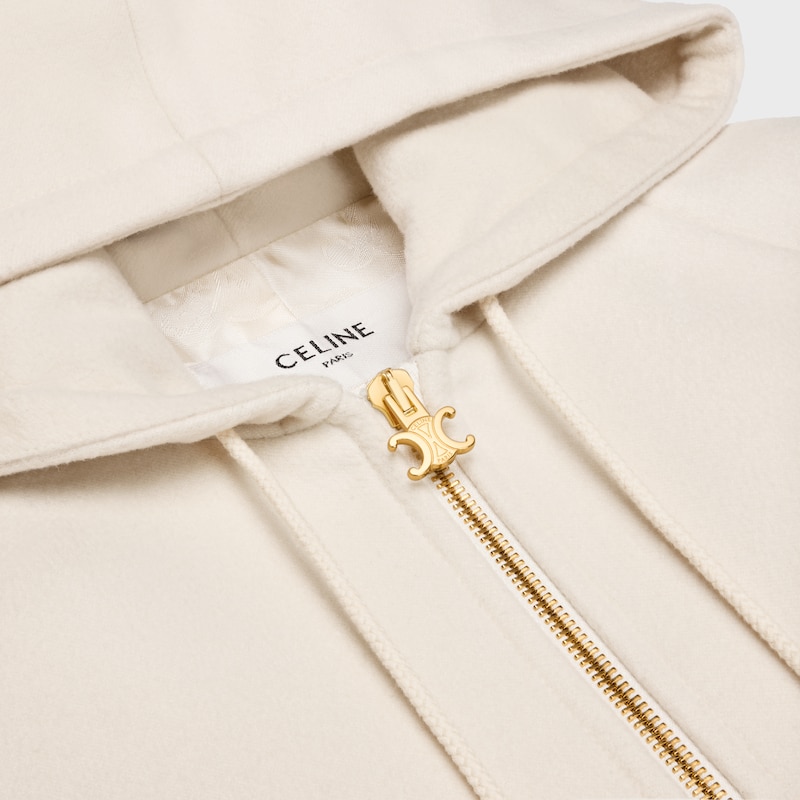 triomphe blouson jacket in double face cashmere