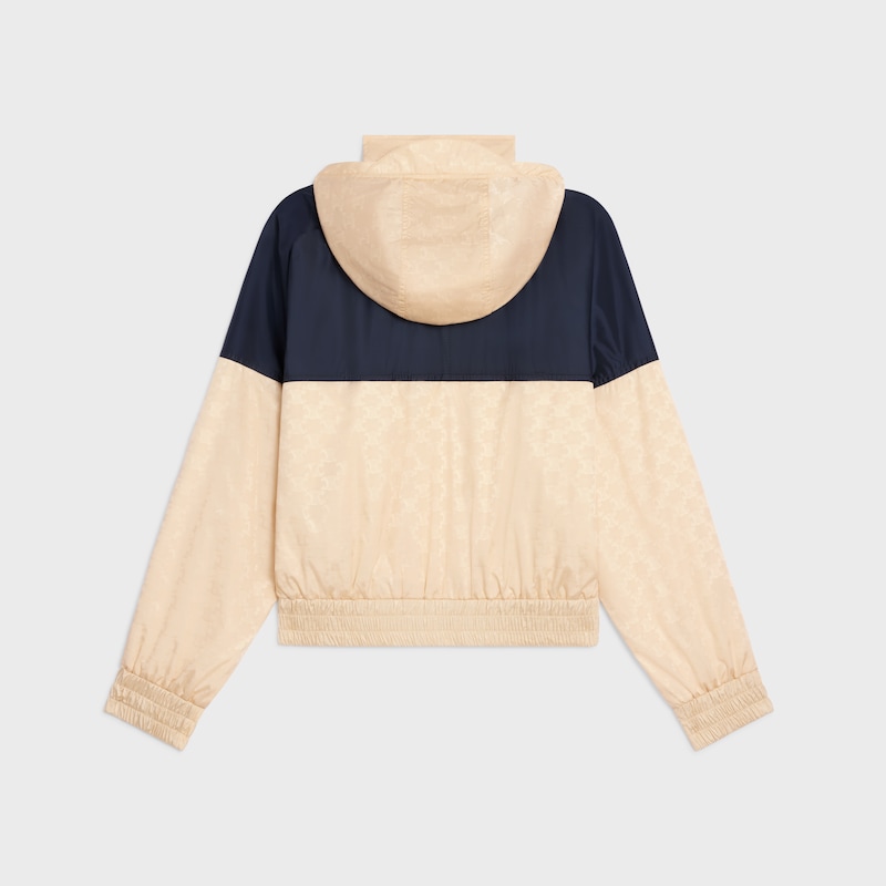 triomphe windbreaker in monogram nylon