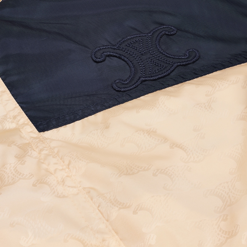 triomphe windbreaker in monogram nylon