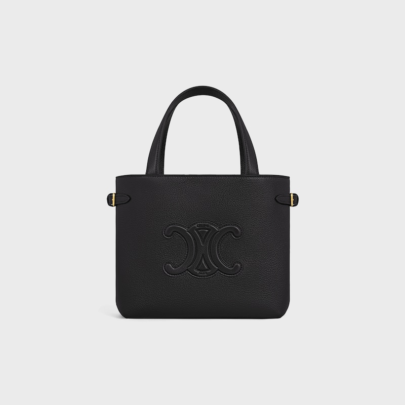 mini cabas anais cuir triomphe in grained calfskin