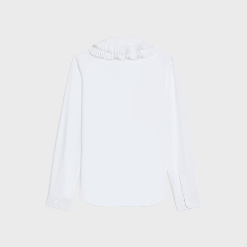 shirt in cotton poplin