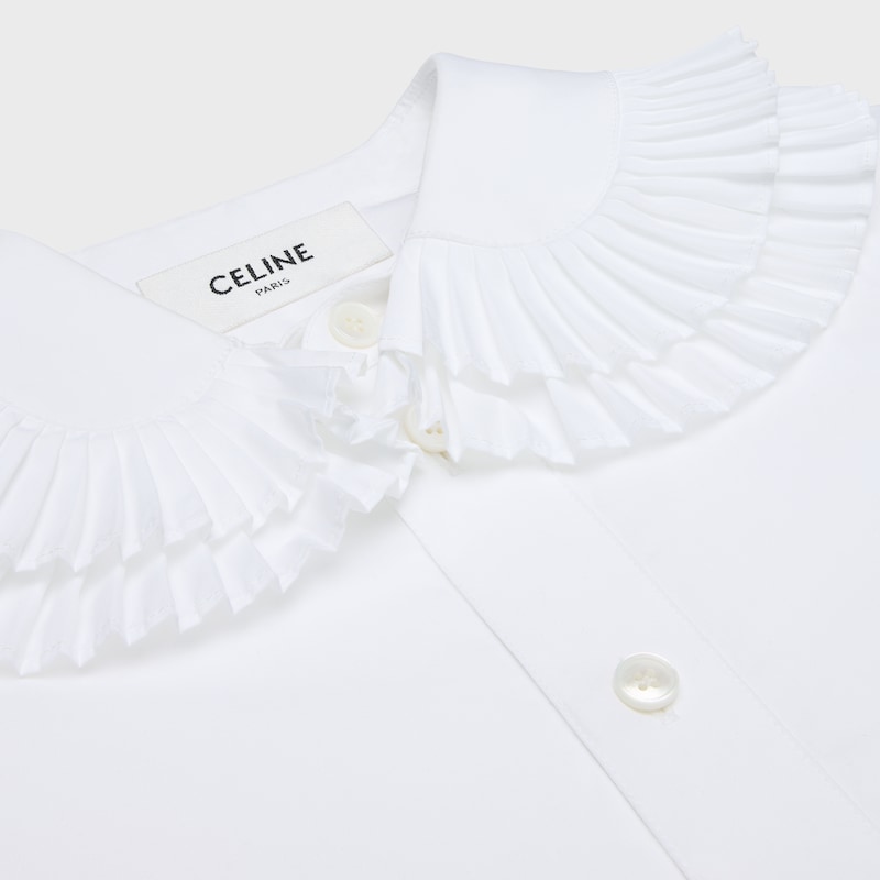 shirt in cotton poplin