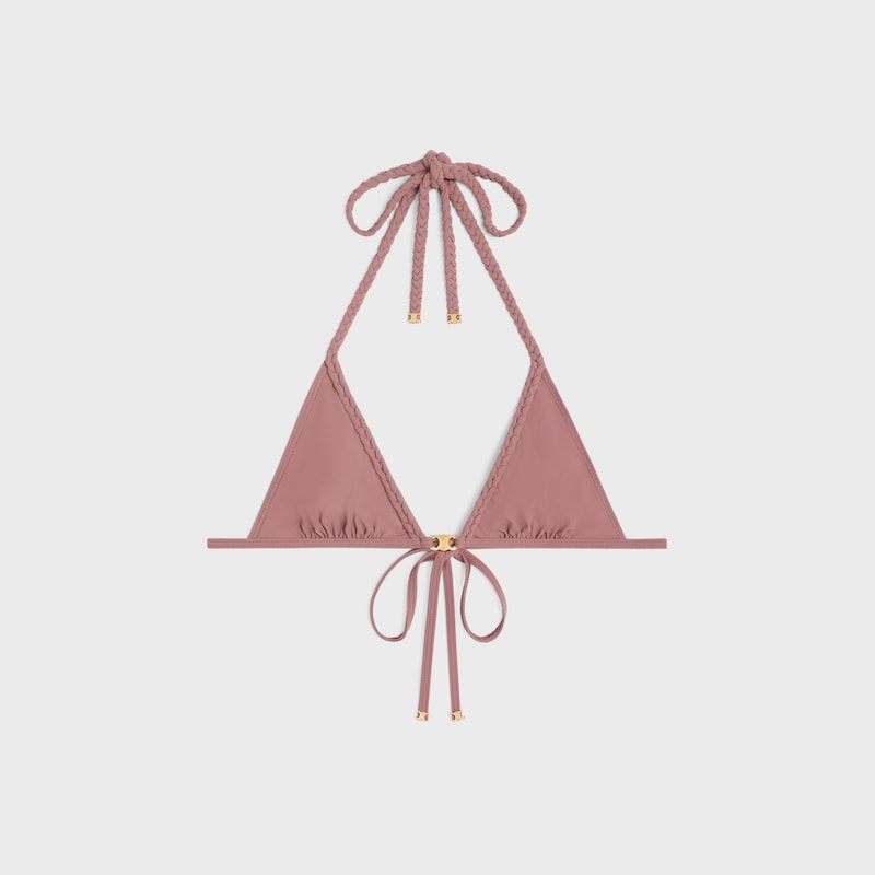 triomphe triangle top in matte jersey