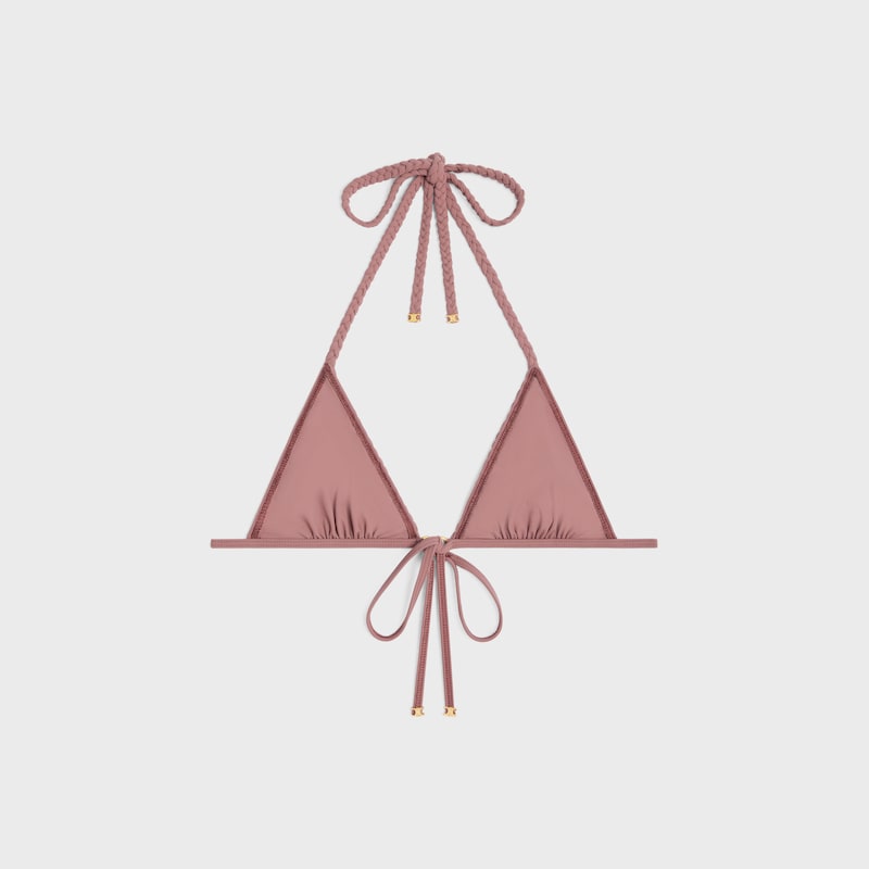 triomphe triangle top in matte jersey