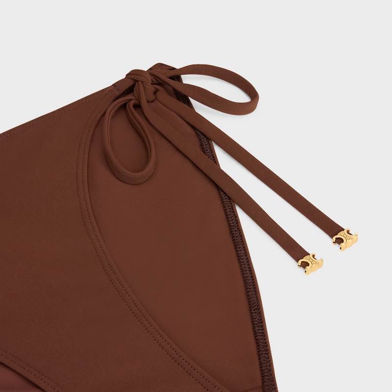 triomphe swimsuit botton in matte jersey