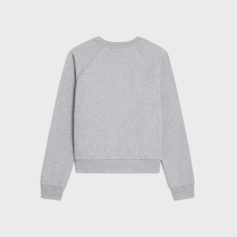 blason sweatshirt in cashmere cotton