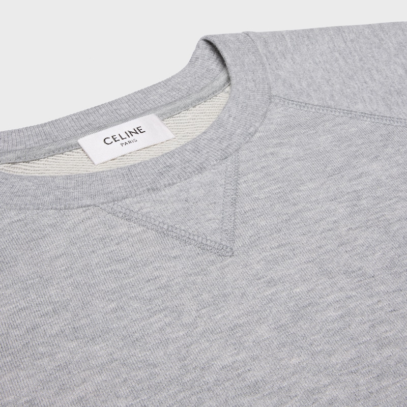 blason sweatshirt in cashmere cotton