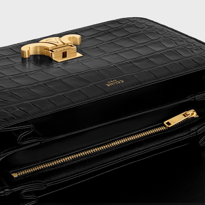 classique triomphe bag in niloticus crocodile