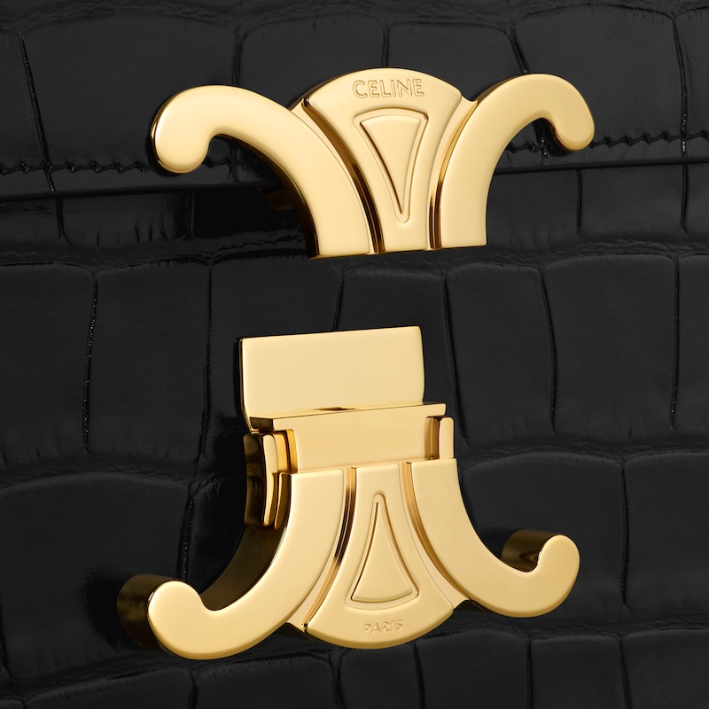 classique triomphe bag in niloticus crocodile